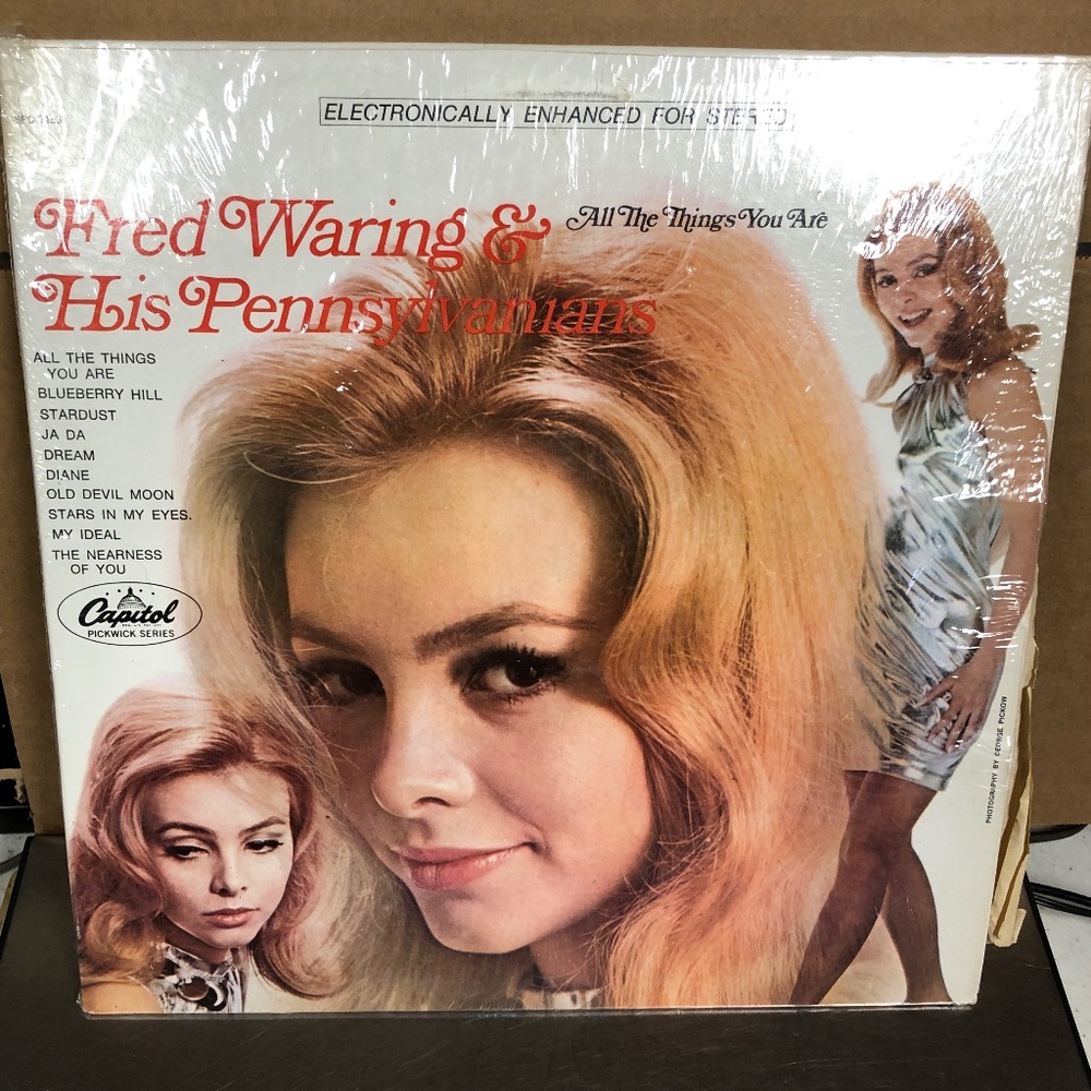 Fred Waring Pennsylvanians All The Things You Are LP Capitol Jazz